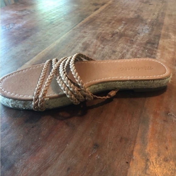 Madewell Sandals The Kathryn Espadrilles Slides - Picture 3 of 8